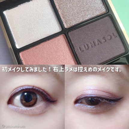 アイカラーレーション/LUNASOL/アイシャドウパレットを使ったクチコミ(5枚目)
