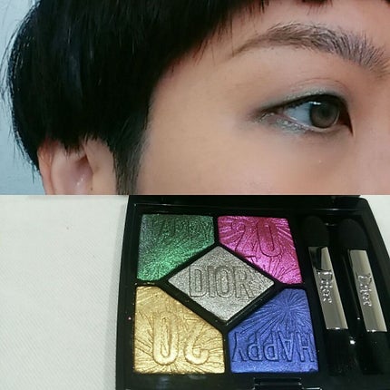 サンク クルール 〈ハッピー 2020〉/Dior/アイシャドウパレットを使ったクチコミ(4枚目)