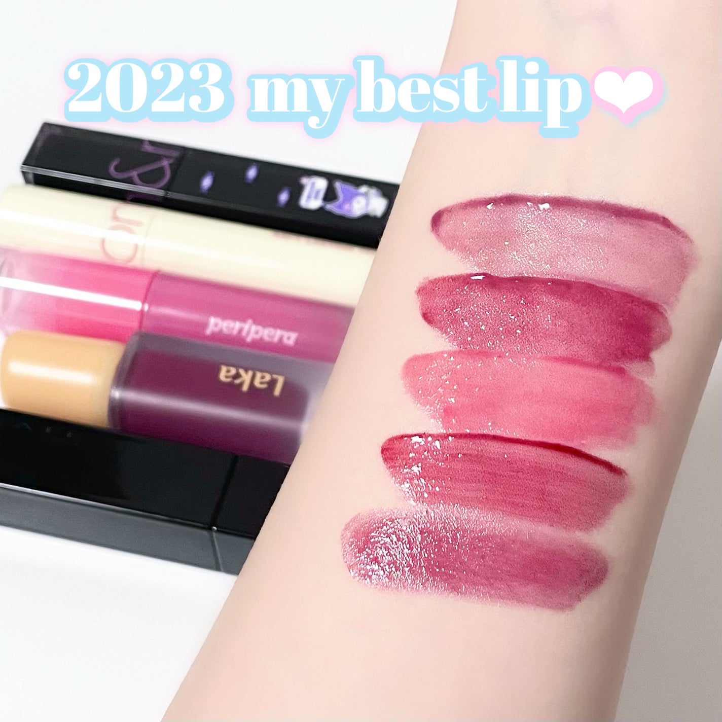 ジューシーラスティングティント/rom&nd/リップティントを使ったクチコミ(1枚目)