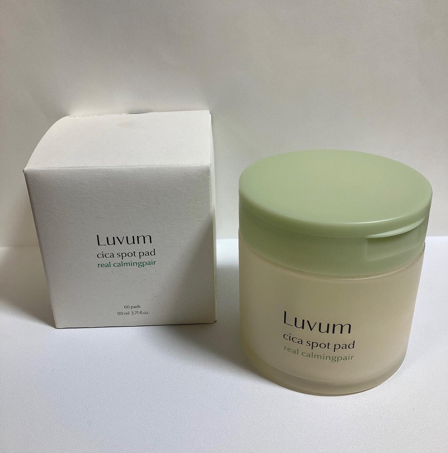 カーミングリペア若葉のシカスポットパッド/Luvum/トナーパッドを使ったクチコミ（1枚目）