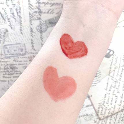 ジューシーラスティングティント/rom&nd/リップティントを使ったクチコミ(3枚目)