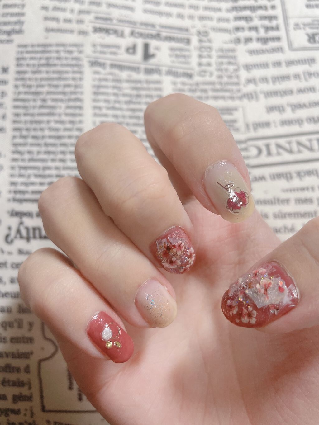 カラフルネイルズ/キャンメイク/マニキュアを使ったクチコミ（1枚目）