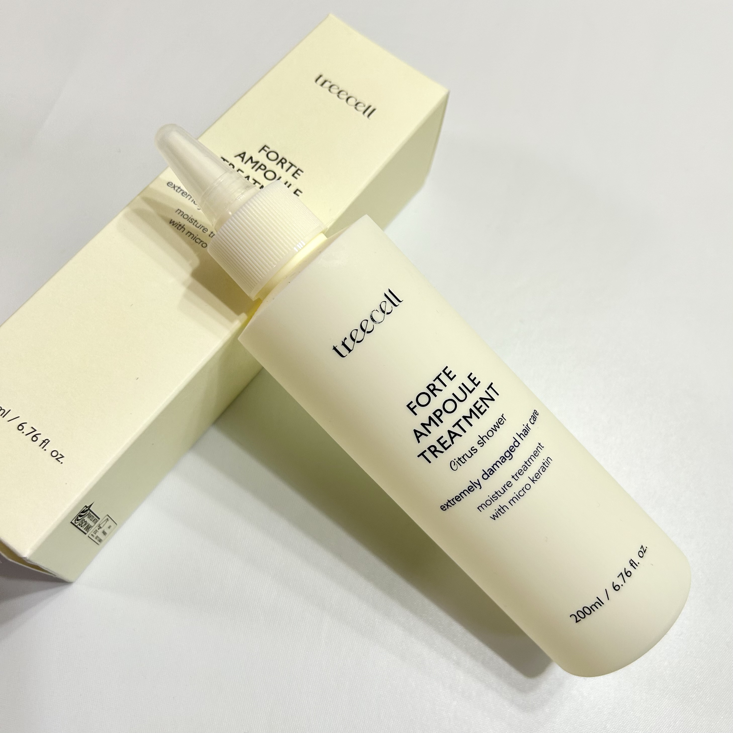 フォルテ アンプル トリートメント/treecell/洗い流すヘアトリートメントを使ったクチコミ（1枚目）
