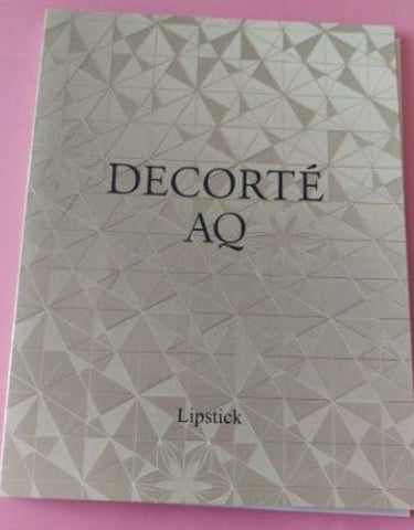 AQ リップスティック/DECORTÉ/口紅を使ったクチコミ（1枚目）