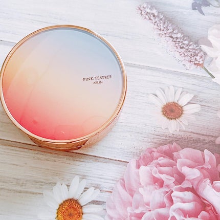 ピンクティーツリーカバーアップグロウクッション/APLIN/クッションファンデーションを使ったクチコミ(2枚目)