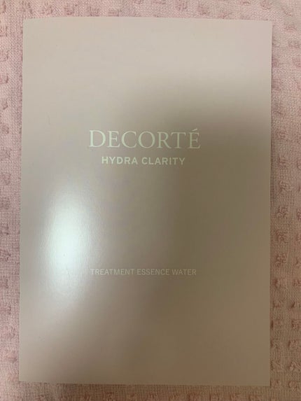 イドラクラリティ 薬用 トリートメント エッセンス ウォーター/DECORTÉ/化粧水を使ったクチコミ(1枚目)