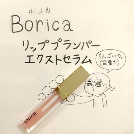 リッププランパー エクストラリッチ/Borica/リップグロスを使ったクチコミ(1枚目)