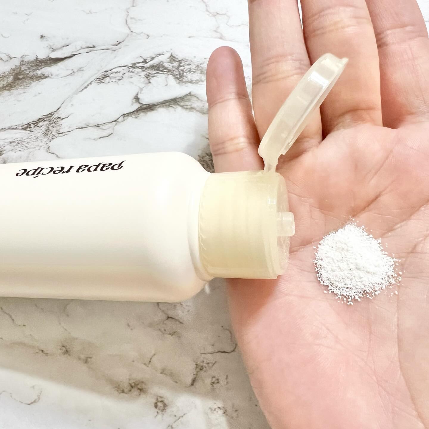 ブレミッシュ 酵素 洗顔パウダー/PAPA RECIPE/洗顔パウダーを使ったクチコミ（2枚目）