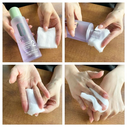 クラリファイング ローション 2/CLINIQUE/拭き取り化粧水を使ったクチコミ(3枚目)