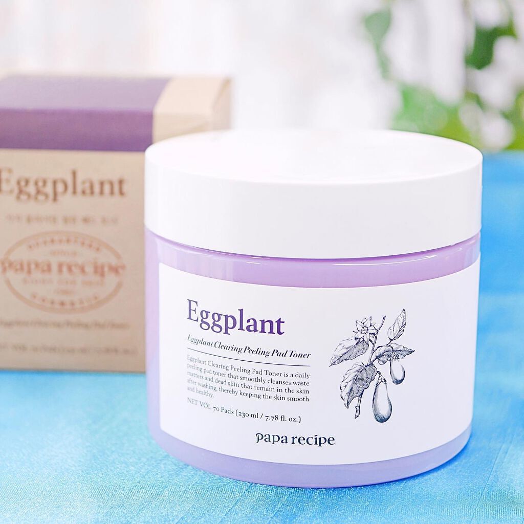 ナスクリアリングピーリングパッドトナー/PAPA RECIPE/トナーパッドを使ったクチコミ(1枚目)
