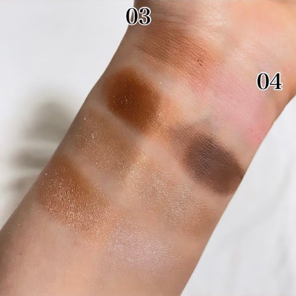 THE アイパレR/b idol/アイシャドウパレットを使ったクチコミ(5枚目)