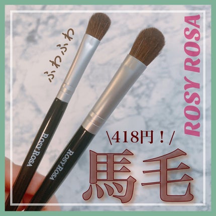 アイシャドウブラシセット/ロージーローザ/メイクブラシを使ったクチコミ(1枚目)