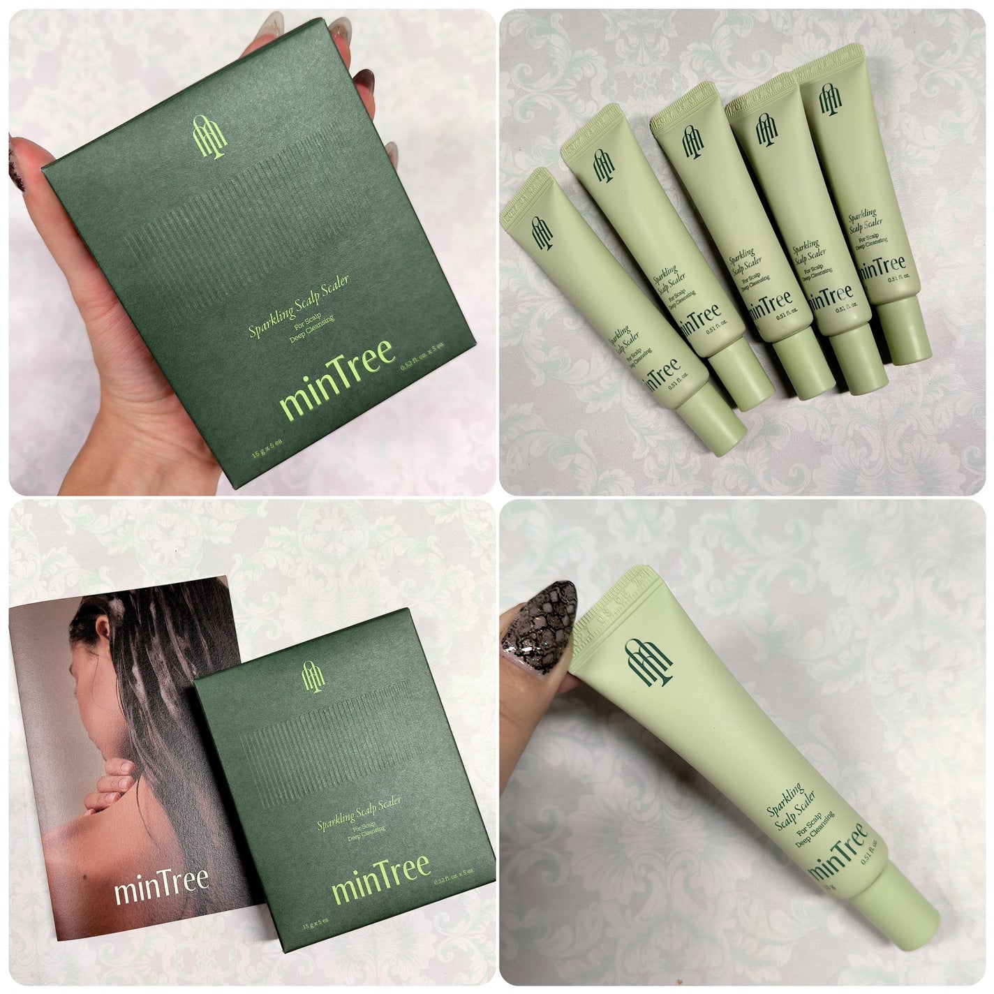 スパークリングスカルプスケーラー/ミンツリー/頭皮ケアを使ったクチコミ(2枚目)