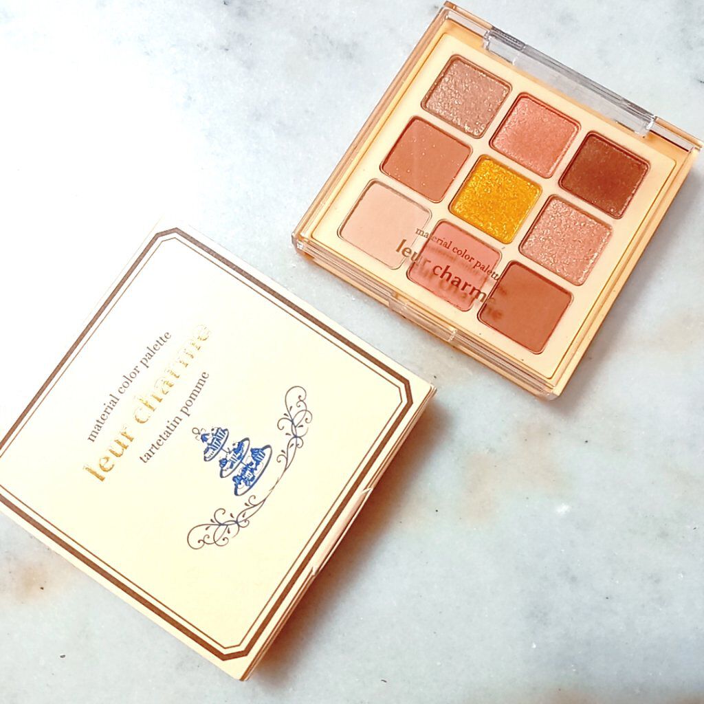 マテリアルカラーパレット/leur charme/アイシャドウパレットを使ったクチコミ（2枚目）