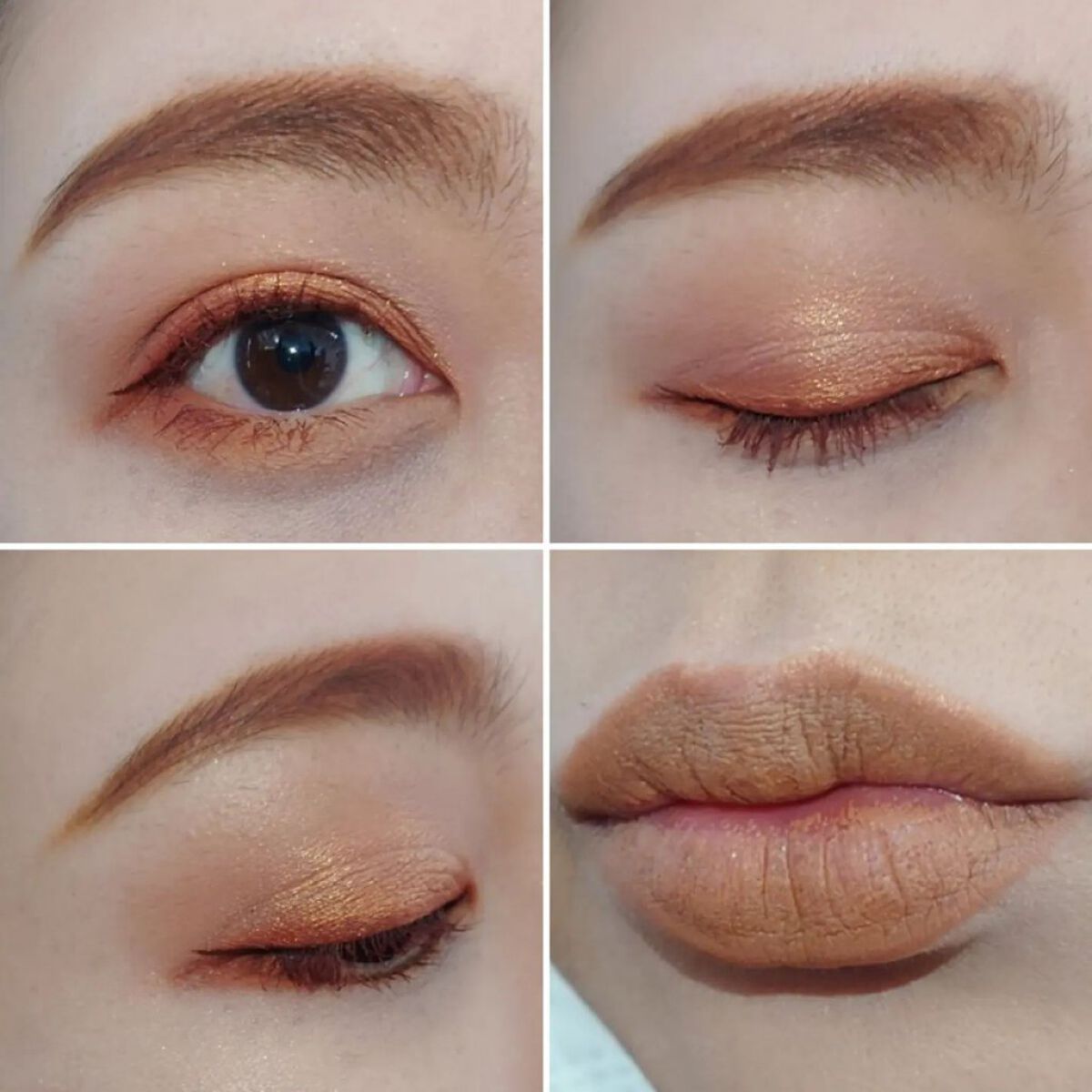 Huda Beauty CORAL OBSESSIONSのクチコミ「いつも閲覧、イイネありがとうございます☺️💞✨✨⁡
⁡.⁡
⁡.⁡
⁡ #今日のメイク⁡
⁡......」（2枚目）