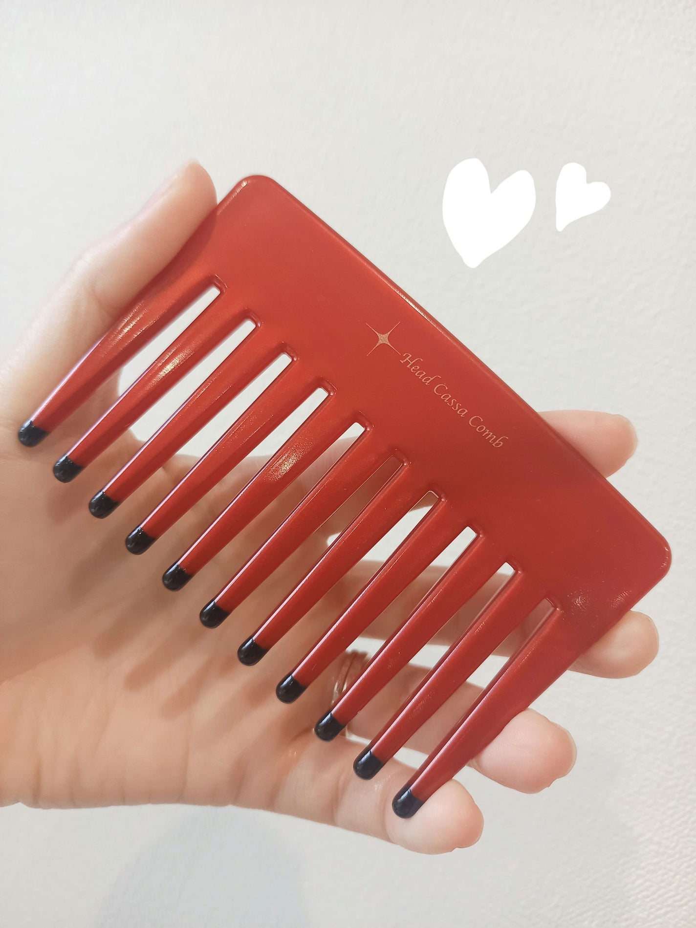 ヘッドかっさコーム/ベス/ヘアケアグッズを使ったクチコミ(1枚目)