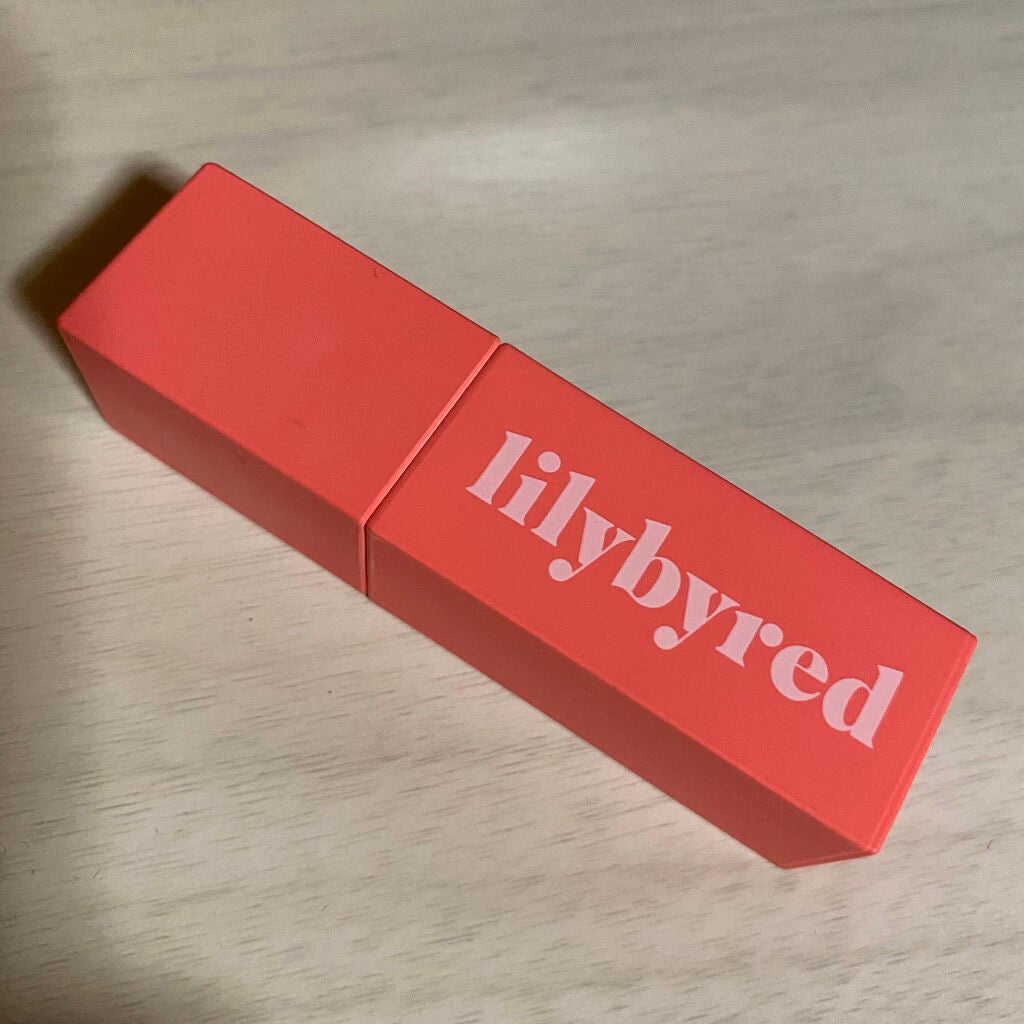 ブラッディライアー コーティングティント/lilybyred/リップティントを使ったクチコミ(2枚目)