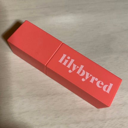 ブラッディライアー コーティングティント/lilybyred/リップティントを使ったクチコミ(2枚目)