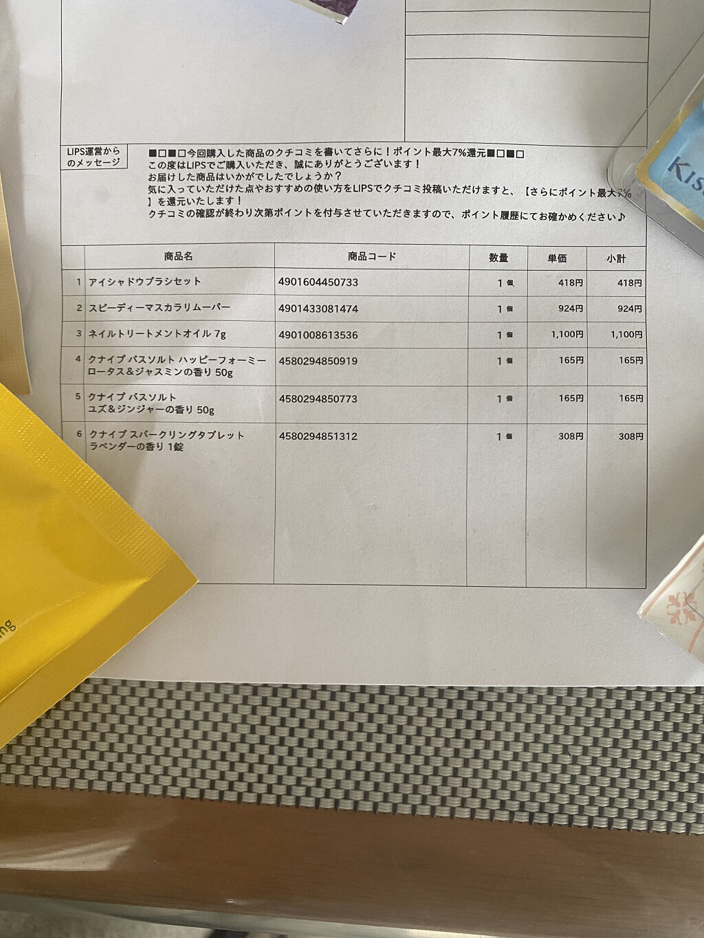 バスソルト ハッピーフォーミー ロータス＆ジャスミンの香り/クナイプ/無機塩系入浴剤を使ったクチコミ（3枚目）