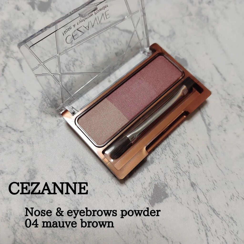 ノーズ&アイブロウパウダー/CEZANNE/パウダーアイブロウを使ったクチコミ(1枚目)