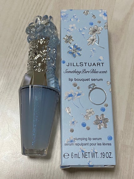 サムシングピュアブルー セント リップブーケ セラム/JILL STUART/リップ美容液を使ったクチコミ(2枚目)