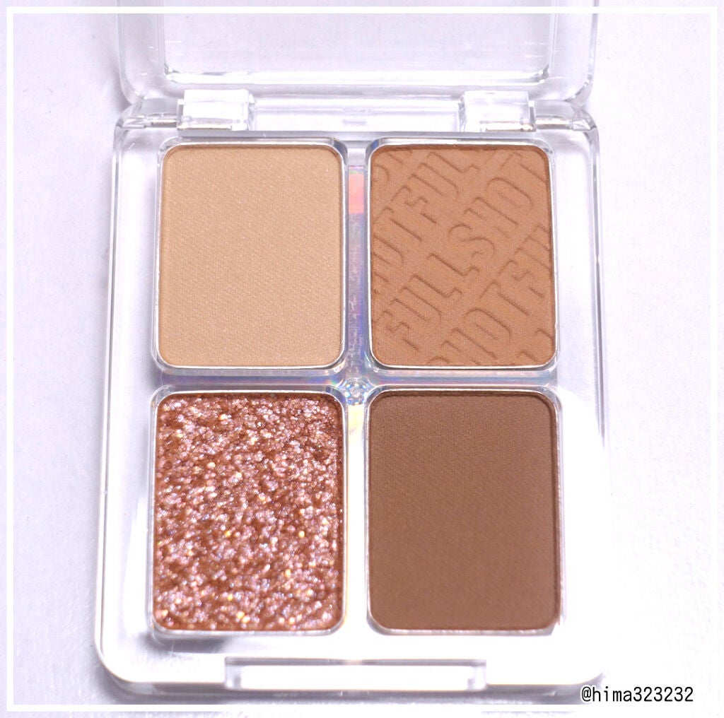 フルショット ルーティーン アイパレット/A’pieu/アイシャドウパレットを使ったクチコミ(3枚目)