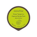 innisfreeカプセルレシピパック グリーンタンジェリン