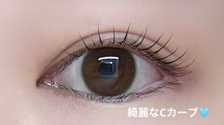 とりなべちゃん on LIPS 「セルフまつ毛パーマやってみた☺️🩵୨୧¨⌒¨୨୧¨⌒¨୨୧¨⌒..」(2枚目)