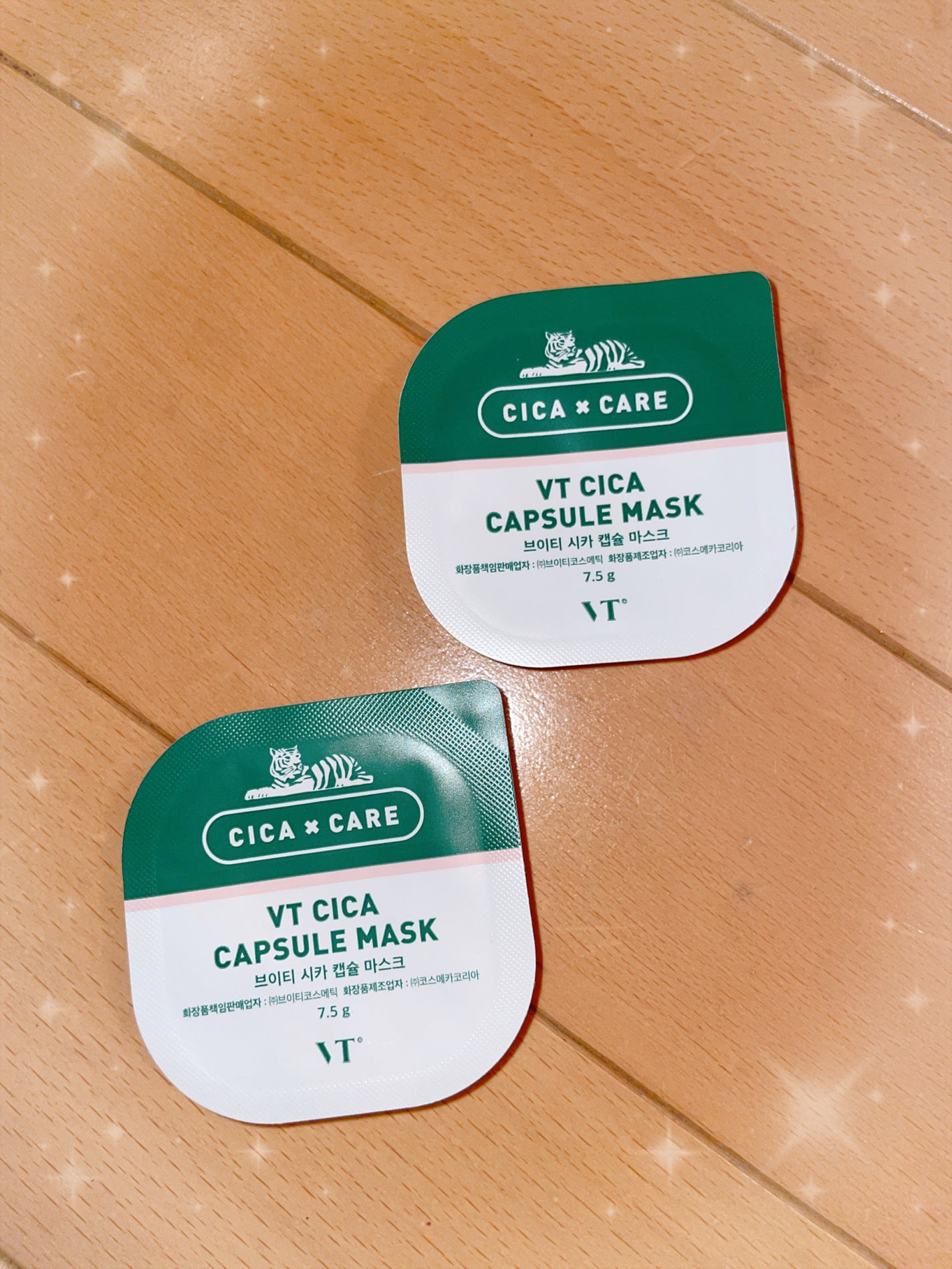 CICA カプセルマスク/VT/洗い流すパック・マスクを使ったクチコミ(1枚目)