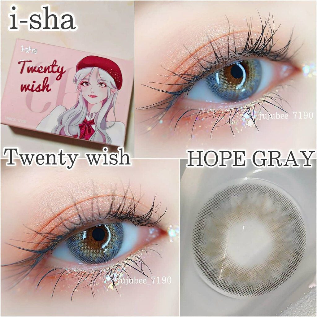 Twenty Wish/蜜のレンズ/カラーコンタクトレンズを使ったクチコミ(1枚目)