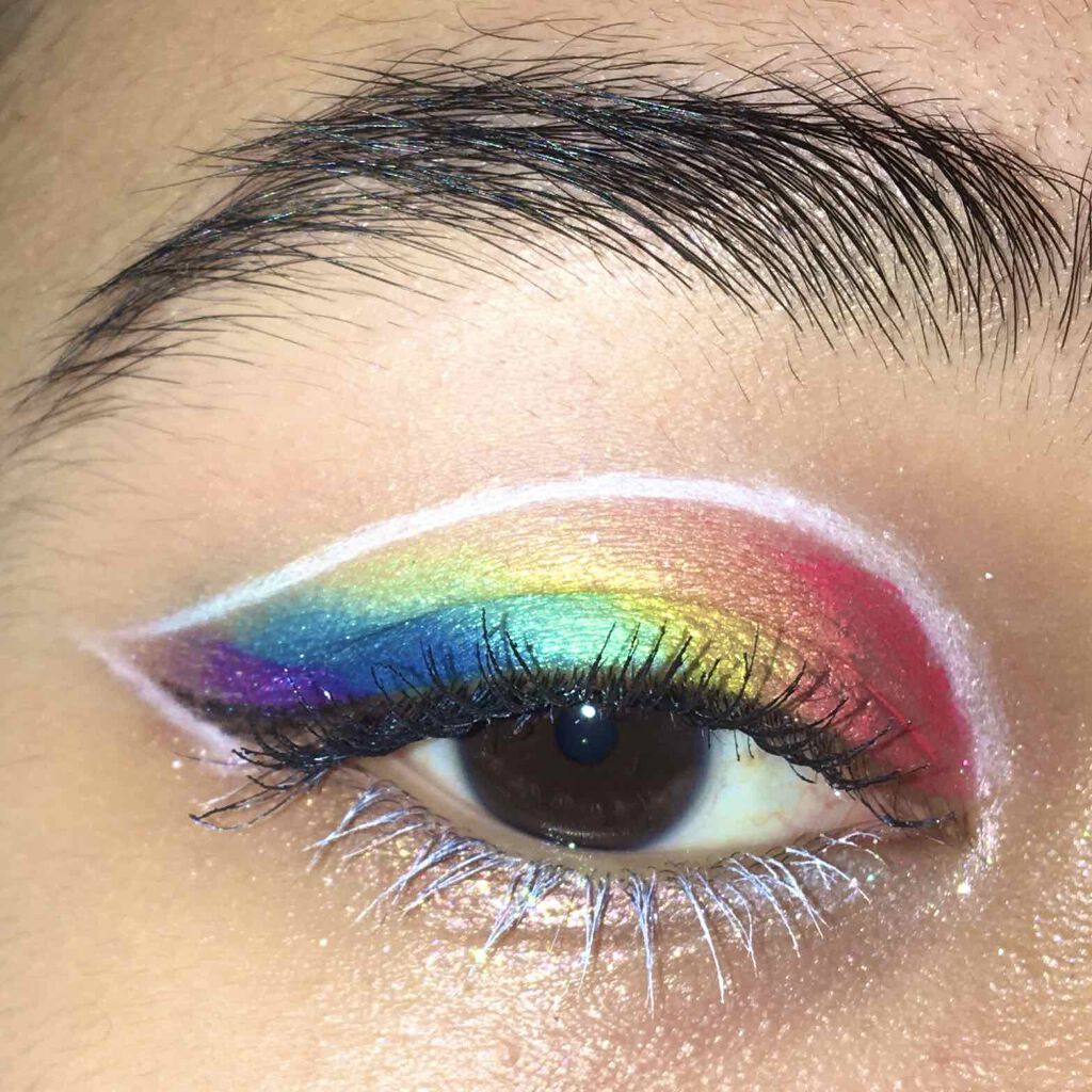 カラーマスカラ/crayontouch-me/マスカラ下地を使ったクチコミ(3枚目)