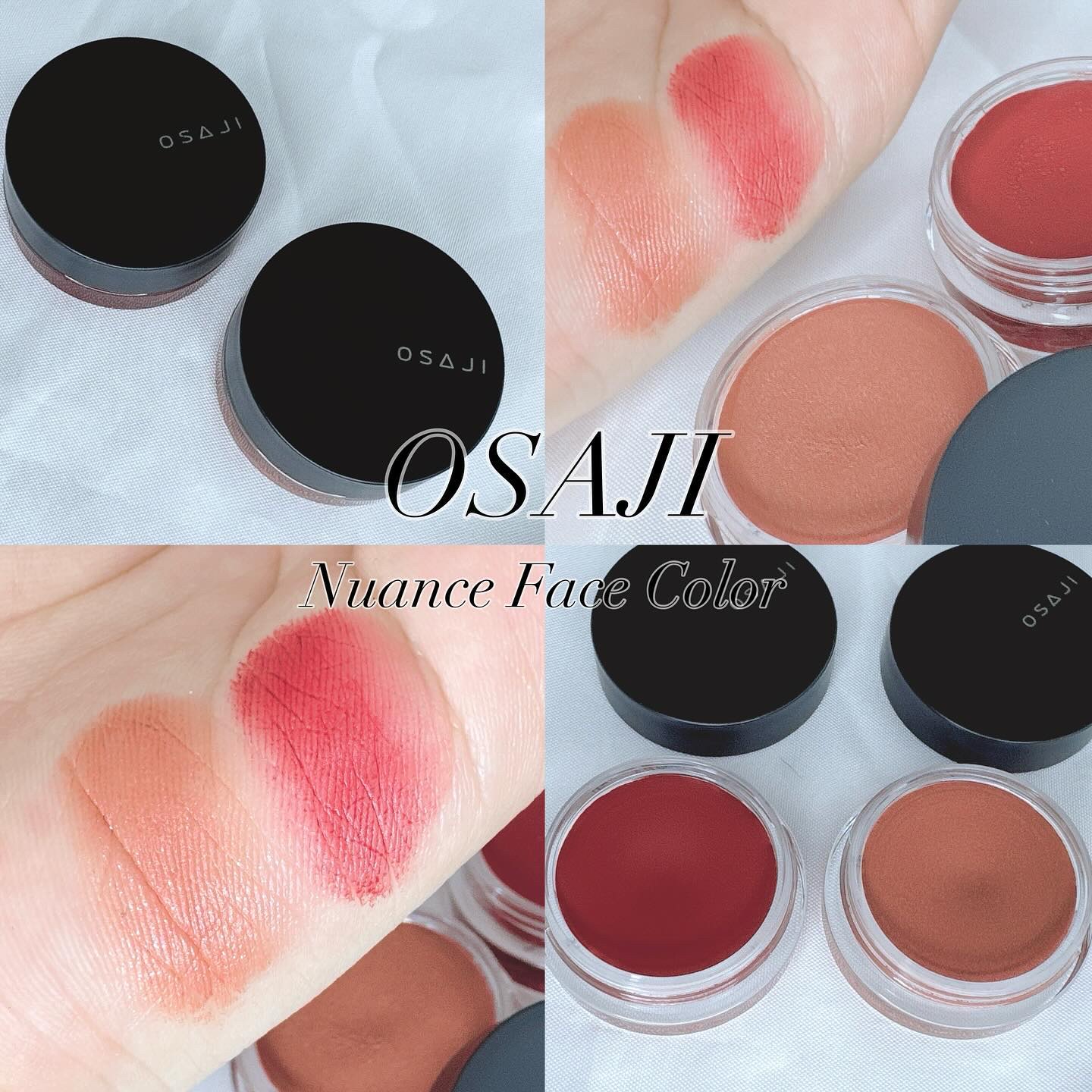 OSAJI ニュアンス フェイスカラーのクチコミ「
︎︎︎︎❤︎ OSAJI
ニュアンスフェイスカラー

- オサジさまからいただきました -
.....」（1枚目）