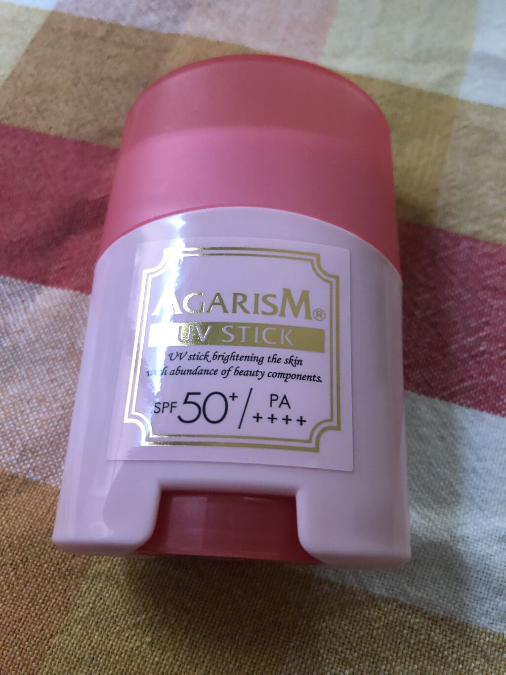 トーンアップUVスティック/AGARISM/日焼け止めスティックを使ったクチコミ（1枚目）