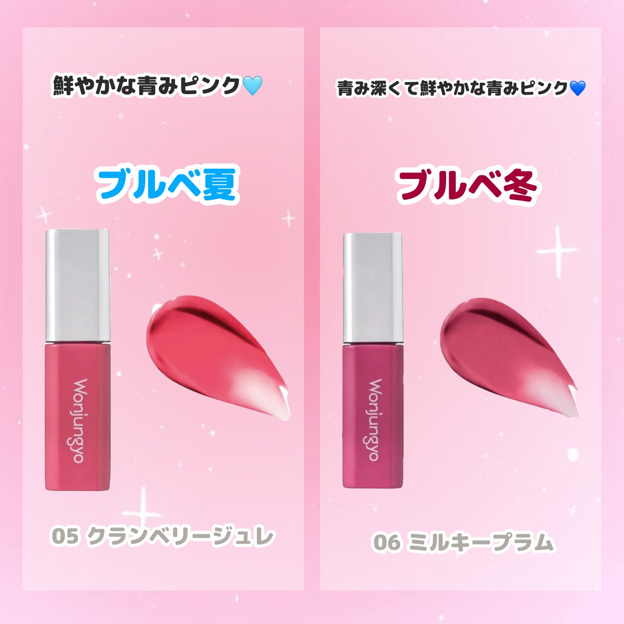 ウォンジョンヨ キャンディーグロウティント/Wonjungyo/リップティントを使ったクチコミ(4枚目)