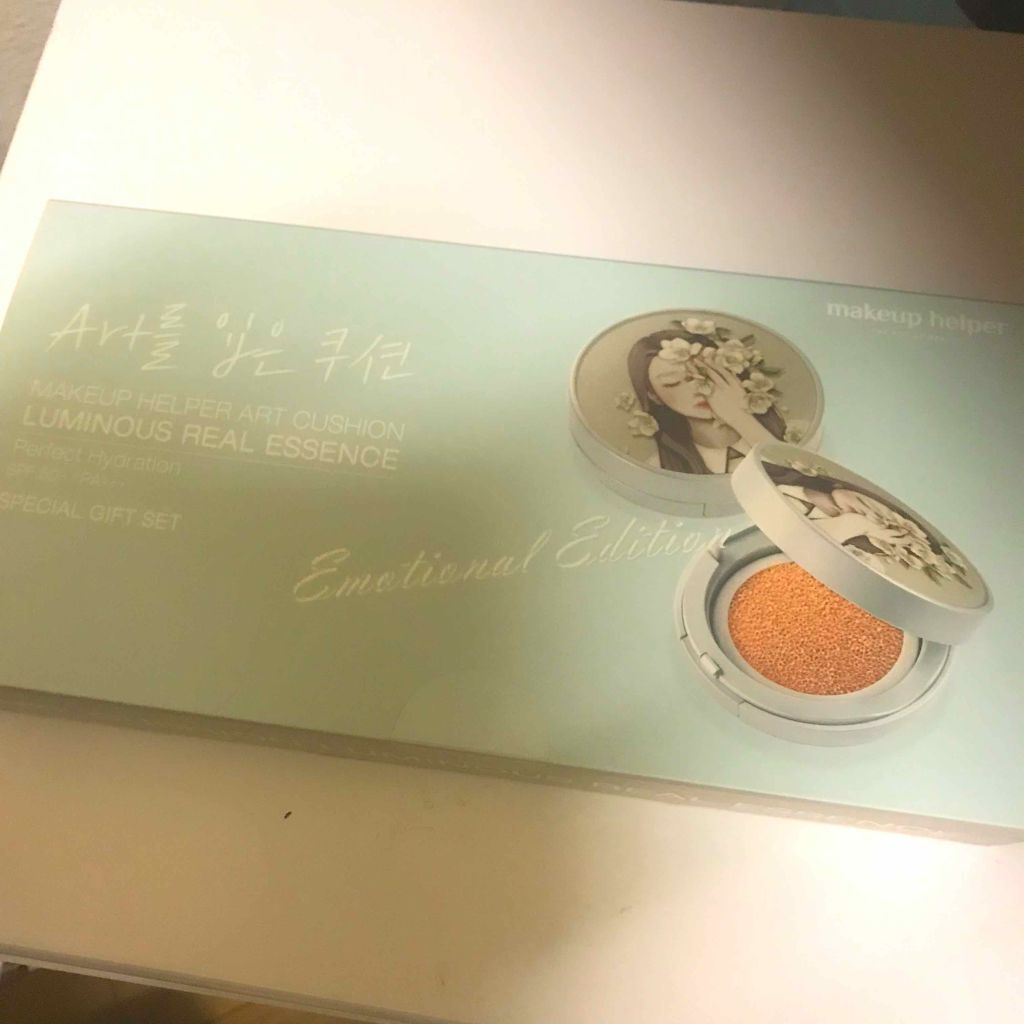 アートクッションルミナスリアルエッセンス/MAKEUP HELPER/その他キットセットを使ったクチコミ(2枚目)