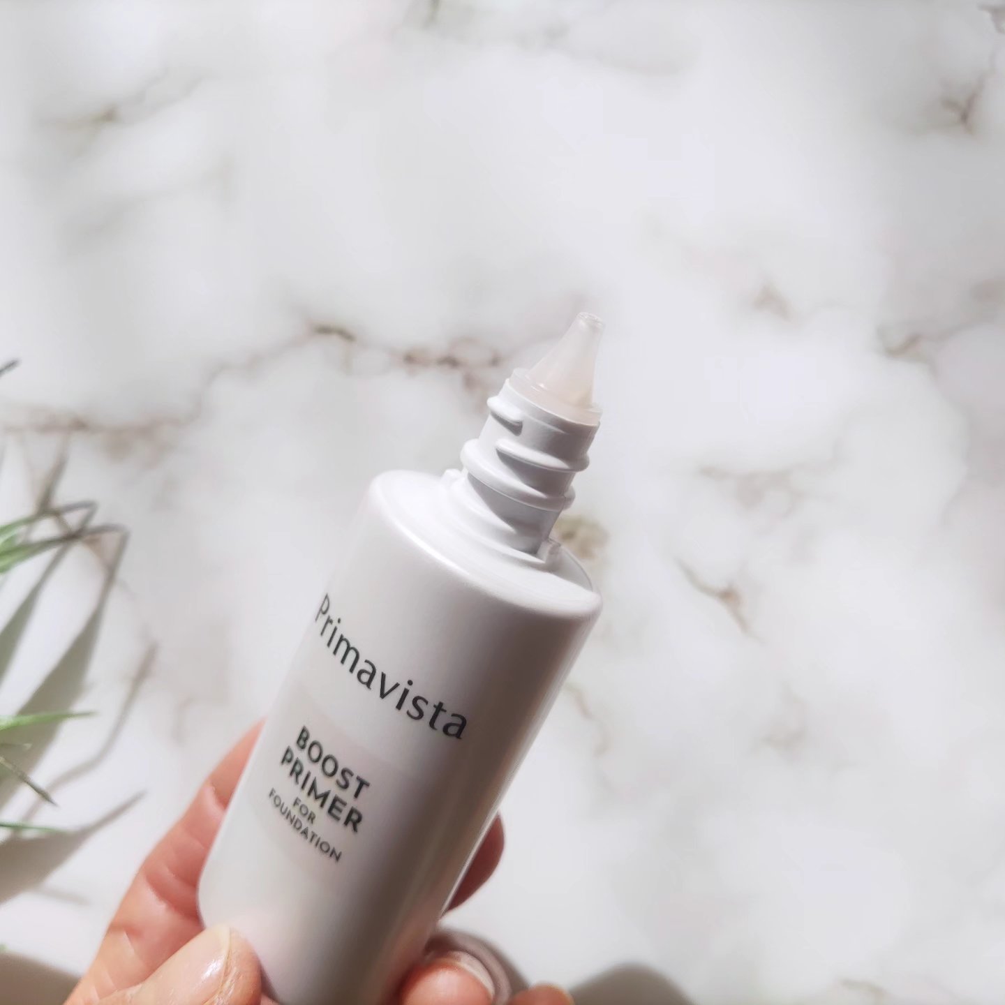 ファンデブースト<皮脂くずれ防止>/プリマヴィスタ/化粧下地を使ったクチコミ（3枚目）