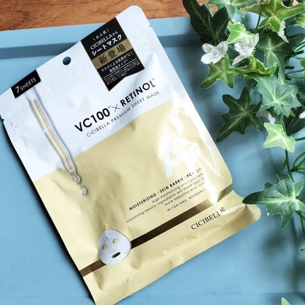 シートマスク VC100+レチノール/CICIBELLA/シートマスク・パックを使ったクチコミ(1枚目)