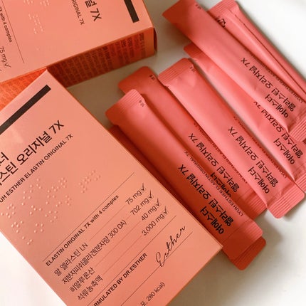 ヨエスターエラスチンオリジナル7X/ESTHER FORMULA/美容サプリメントを使ったクチコミ(1枚目)