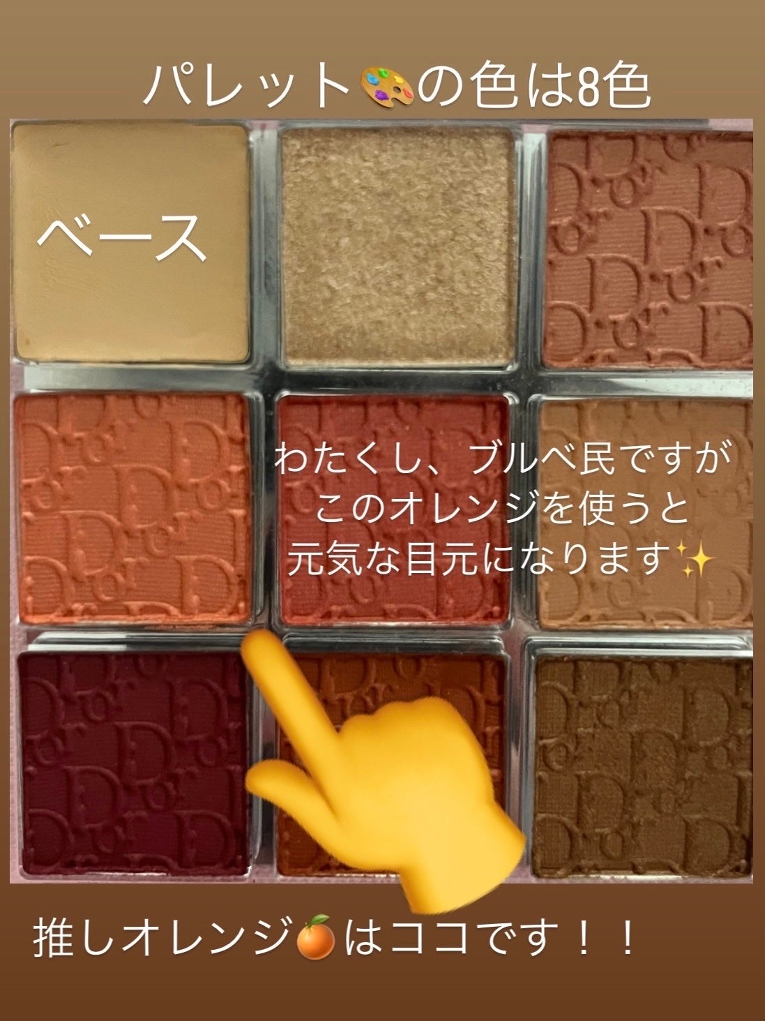 ディオール バックステージ アイ パレット/Dior/アイシャドウパレットを使ったクチコミ(2枚目)