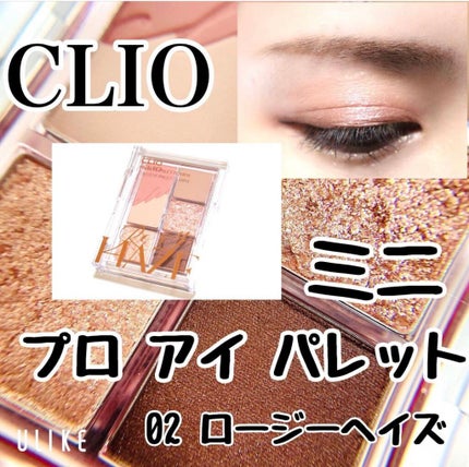 プロ アイパレット ミニ/CLIO/アイシャドウパレットを使ったクチコミ(1枚目)