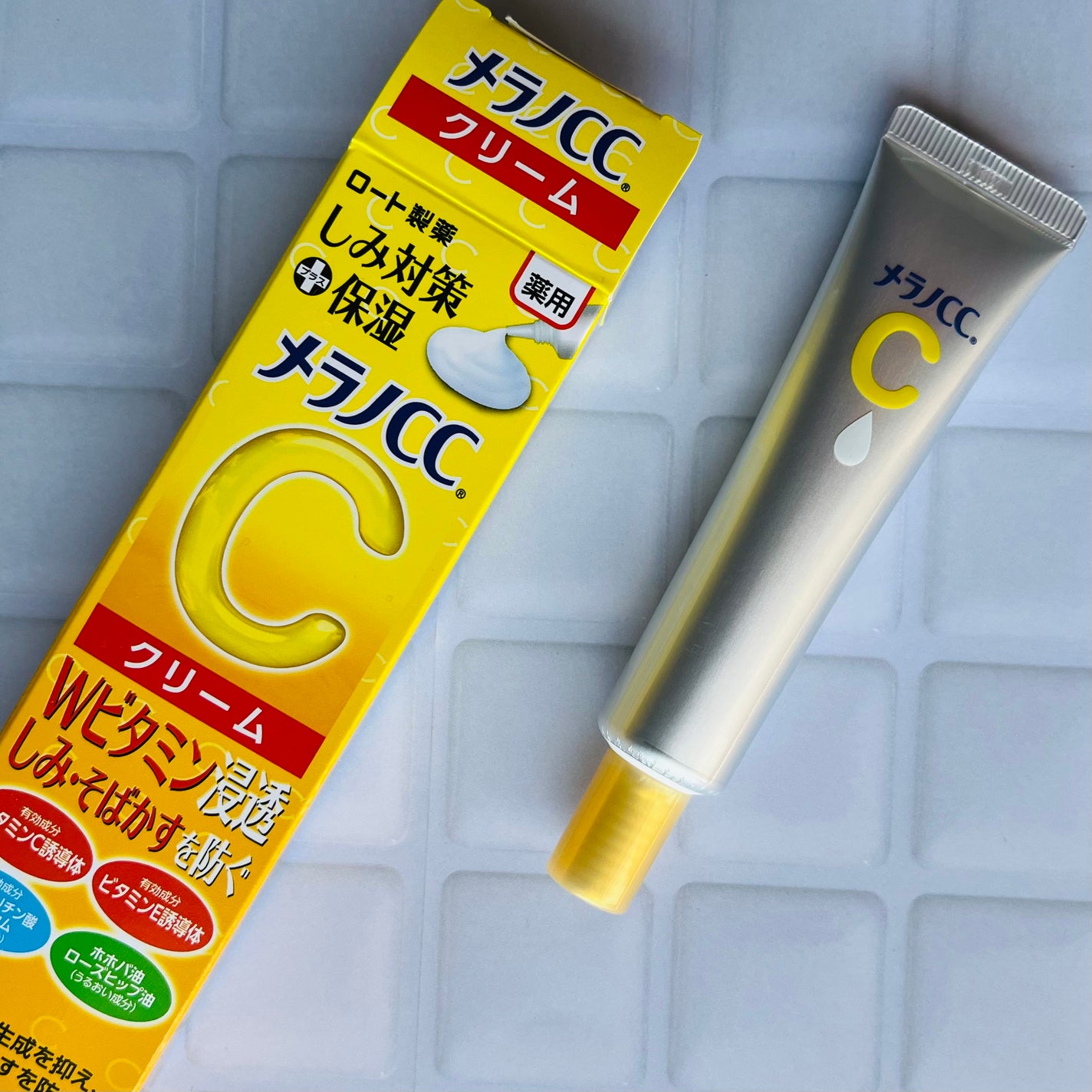 薬用しみ対策 保湿クリーム/メラノCC/フェイスクリームを使ったクチコミ(1枚目)