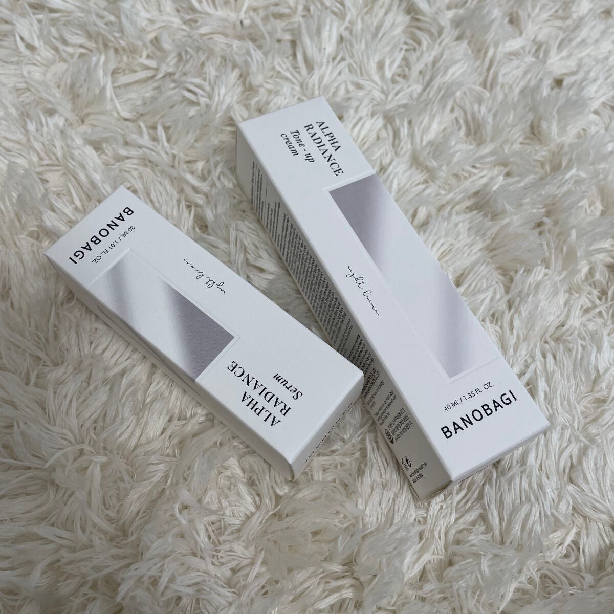 アルファラディアンスグローセラム/BANOBAGI/美容液を使ったクチコミ(2枚目)