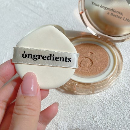 スキンバリアグロウカバークッション/Ongredients/クッションファンデーションを使ったクチコミ(7枚目)