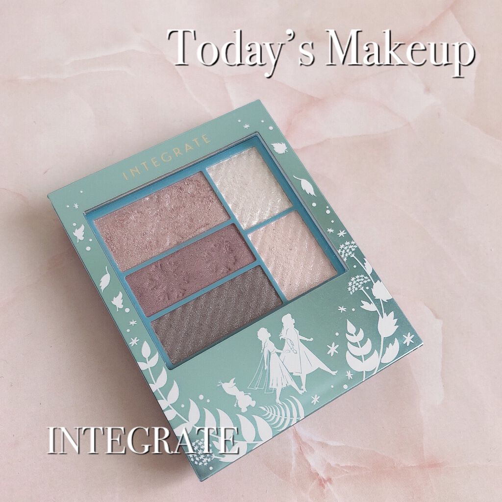 トリプルレシピアイズ/インテグレート/アイシャドウパレットを使ったクチコミ(1枚目)