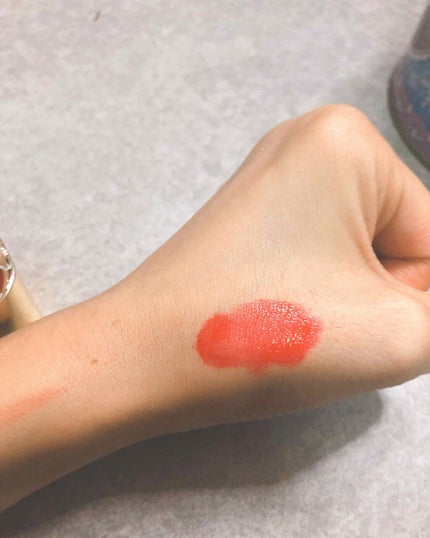 ルージュ ヴォリュプテ シャイン/YVES SAINT LAURENT BEAUTE/口紅を使ったクチコミ(2枚目)