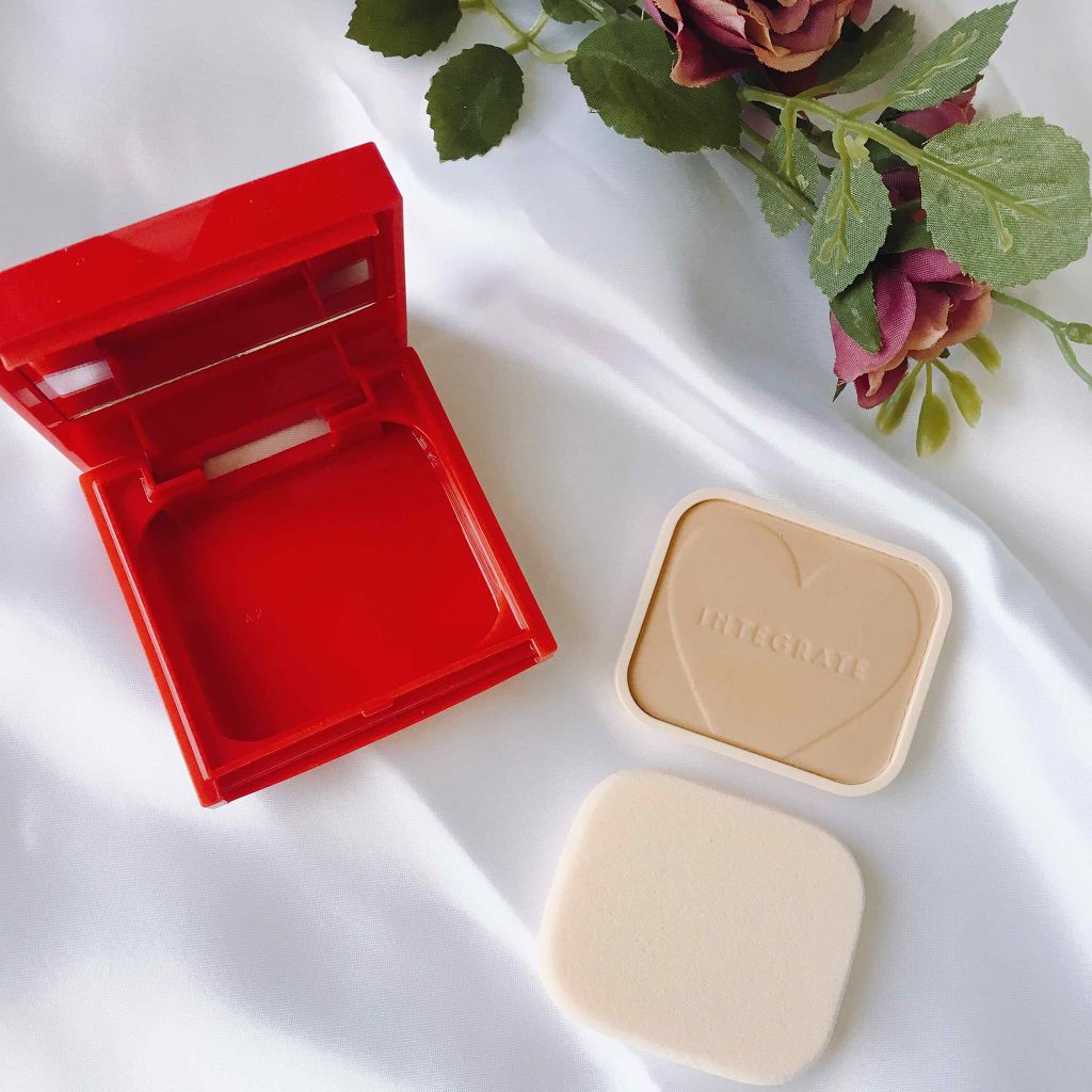 プロフィニッシュファンデーション/インテグレート/パウダーファンデーションを使ったクチコミ(2枚目)