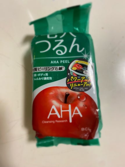 クレンジングリサーチ ソープ AHA&ピール/クレンジングリサーチ/洗顔石鹸を使ったクチコミ(1枚目)