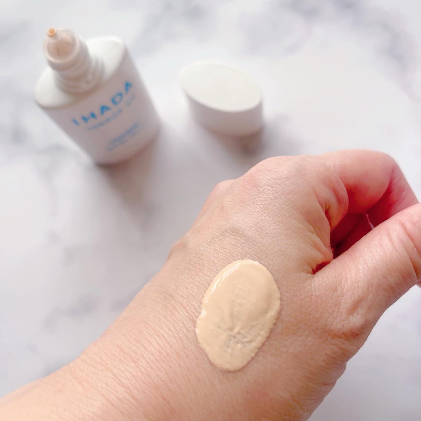 薬用フェイスプロテクトUV ミルク/IHADA/日焼け止めミルクを使ったクチコミ(4枚目)