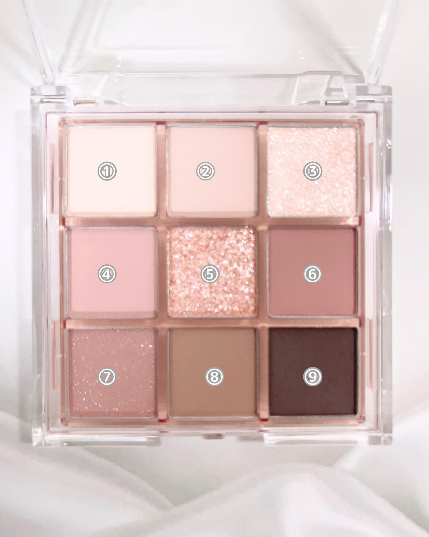 KEYBO FALL IN LOVE SHADOW PALETTE/keybo/アイシャドウパレットを使ったクチコミ(3枚目)