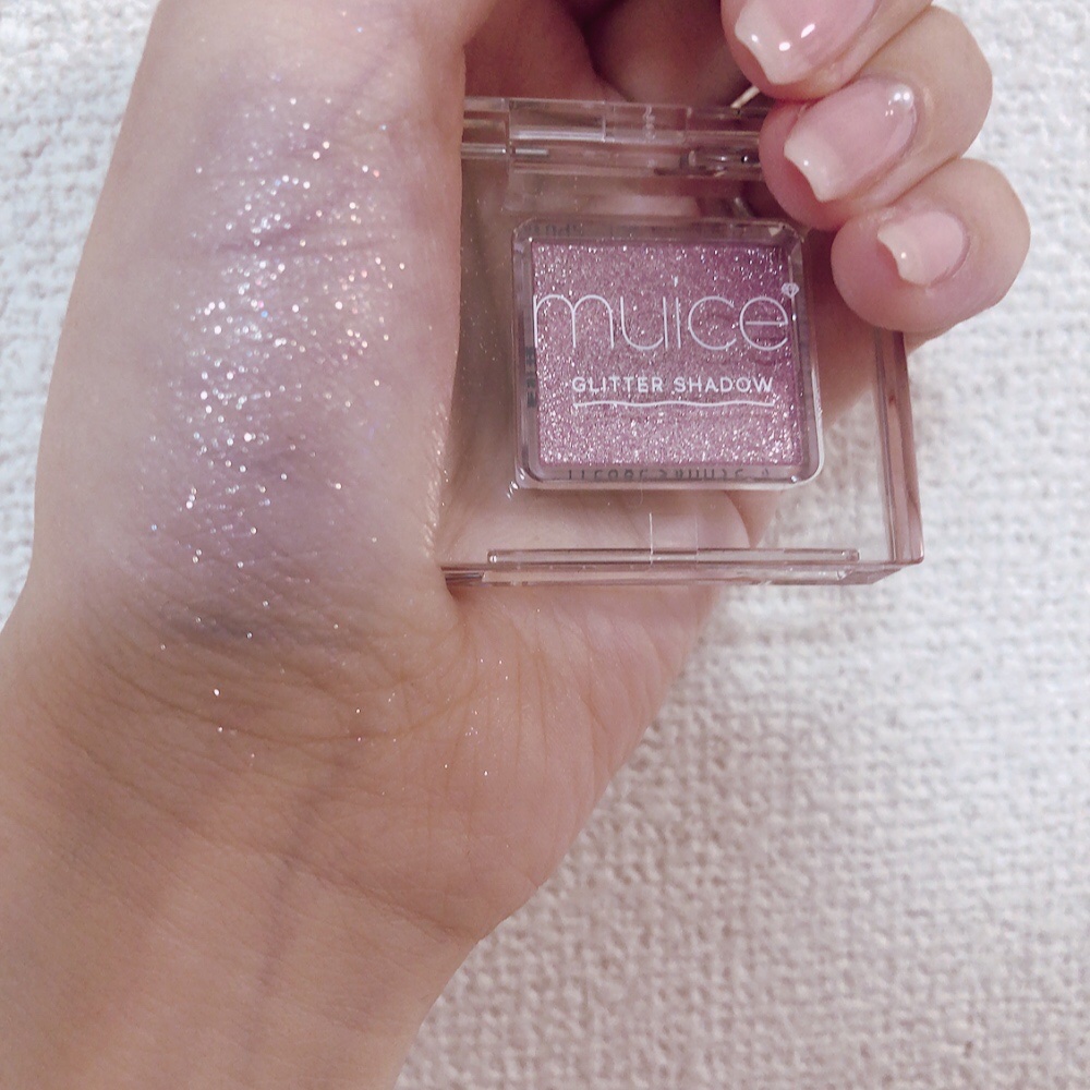 うるみオンアイズ SP01 リラドロップ(限定)/muice/単色アイシャドウを使ったクチコミ（3枚目）